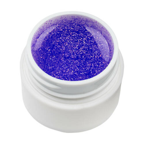 Gel uv color cu sclipici ens pro #007 - purple gem