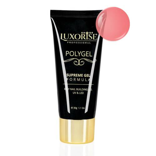 Polygel supreme gel luxorise, sweet pink lx002