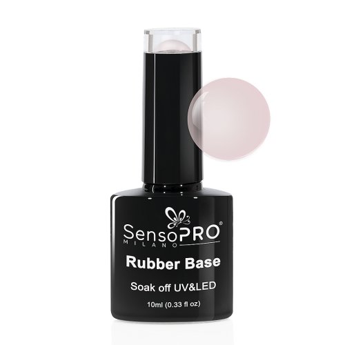 Rubber base gel sensopro milano 10ml, #54 elegant