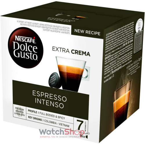 zone Excrement Measurement NESCAFE cafea dolce gusto expresso intenso 16x7g — Euforia-Mall.ro