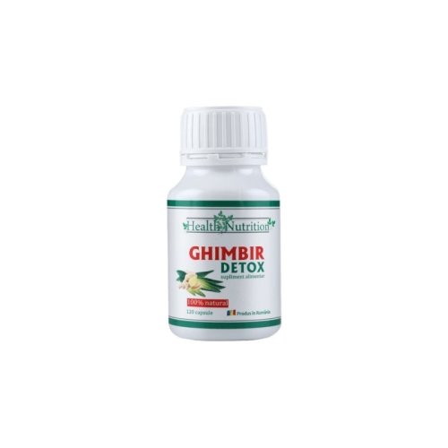 Ghimbir detox, 120 cps - health nutrition