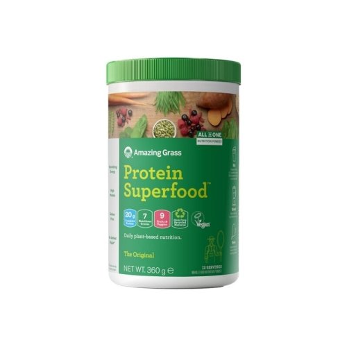 Pudra proteica nutritiva all-in-one amazing grass protein superfood, original, 360 g