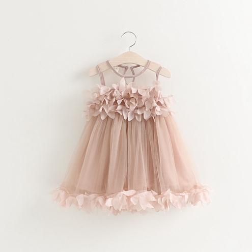 Tradition dominate betray Neer - Rochita pentru fetite, model de vara, cu plasa, roza, o rochita de  printesa cu aplicatii, haine pentru fetite — Euforia-Mall.ro