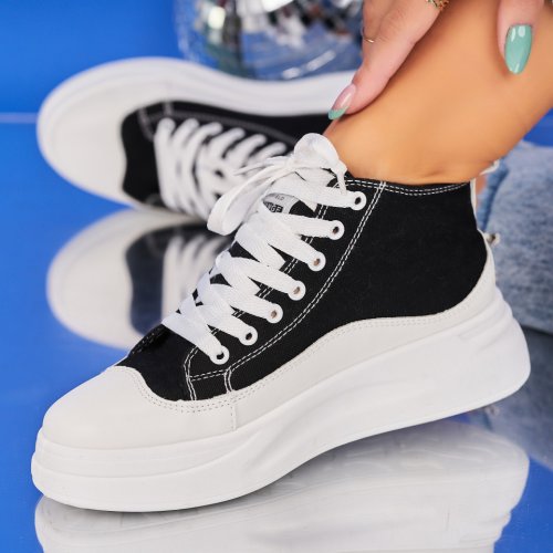 Sneakersi dama textil negri dora1 x8799