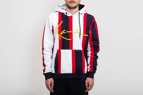 Signature stripe hoodie