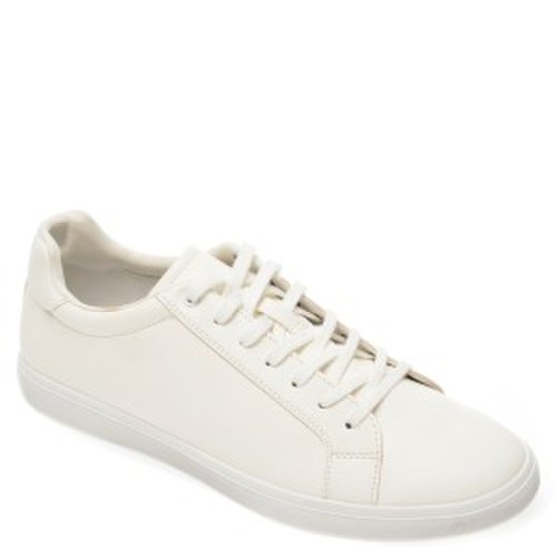 Pantofi aldo albi, keduwen100, din piele ecologica
