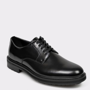 Pantofi aldo negri, acauniel001, din piele naturala