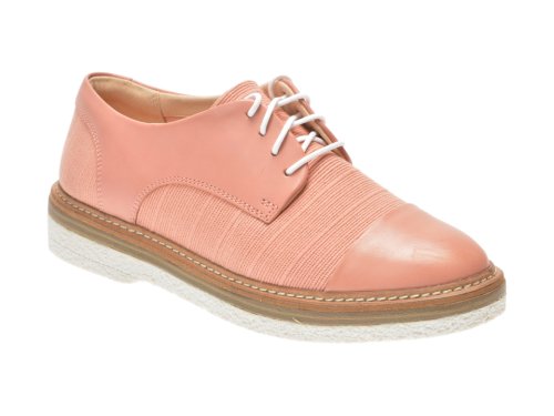 Pantofi clarks roz, 6132699, din canvas