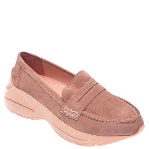 Pantofi flavia passini roz, 402951, din piele intoarsa