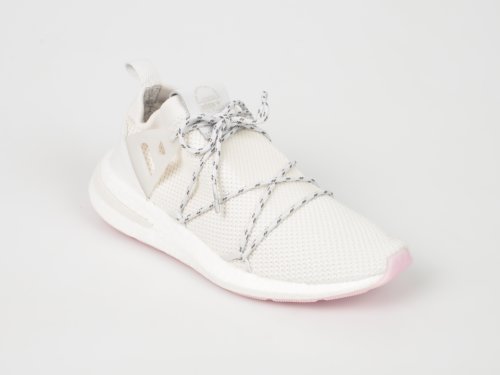 Pantofi sport adidas albi, cg6229, din material textil
