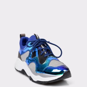 Pantofi sport flavia passini albastri, 4200, din piele ecologica