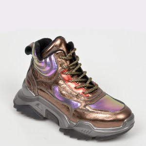 Pantofi sport flavia passini multicolori, m627, din piele naturala