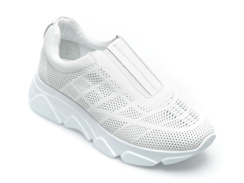 Pantofi sport gryxx albi, 3691915, din piele naturala