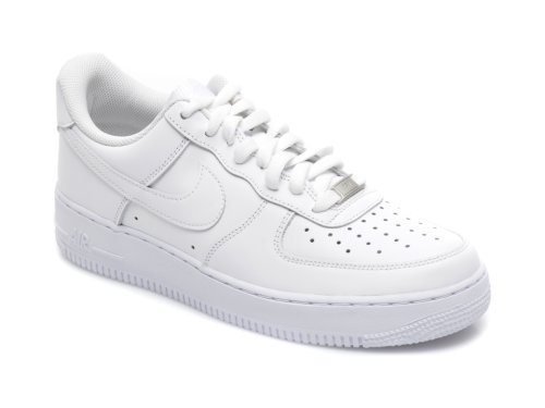 Pantofi sport nike albi, cw2288, din piele naturala