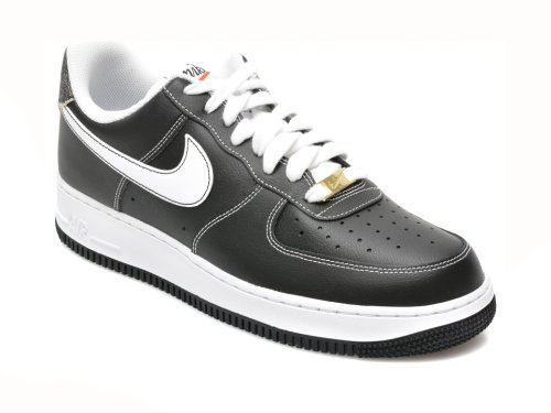 Pantofi sport nike negri, air force 1 07 s50, din piele ecologica