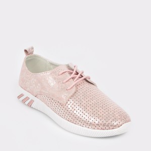 Pantofi sport rio fiore roz, 8248b, din piele naturala