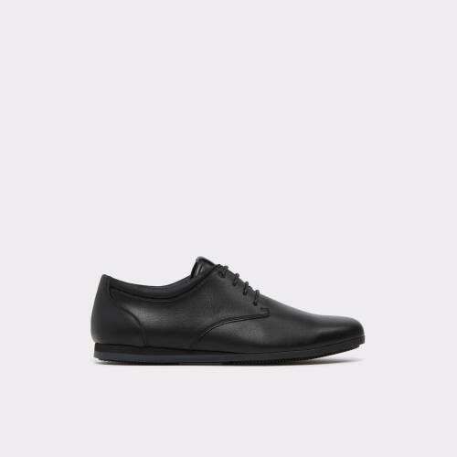 Pantofi casual negri, pentru barbati, aldo - aauwe96, din piele ecologica