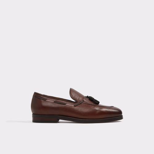 Pantofi eleganti maro, pentru barbati, aldo - feodo22, din piele naturala