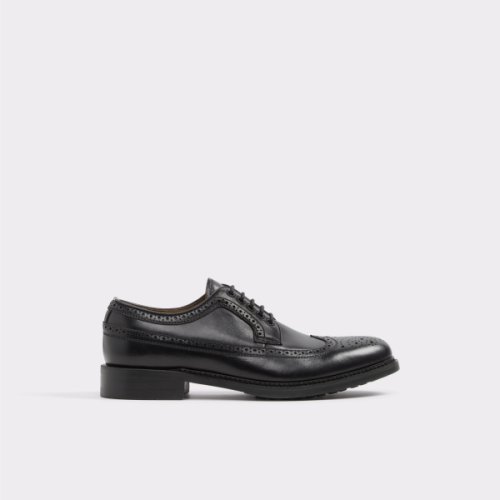 Pantofi eleganti negri, pentru barbati, aldo - brant97, din piele naturala