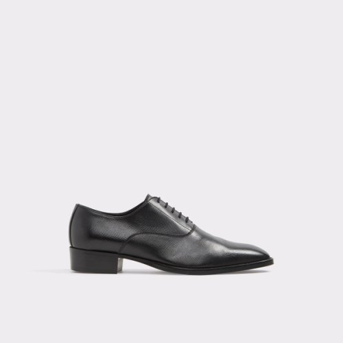 Pantofi eleganti negri, pentru barbati, aldo - voltu97, din piele naturala