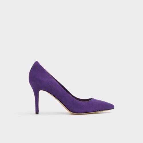 Pantofi lila, de dama, aldo - kedir52, din piele naturala