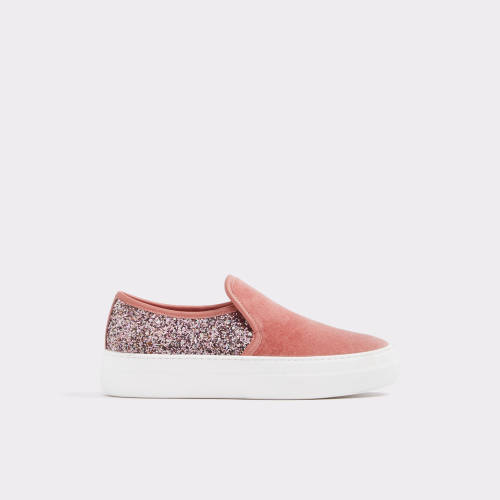 Pantofi roz, de dama, aldo - capuc56, din material textil