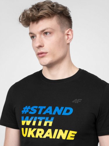 Tricou #standwithukraine pentru bărbați