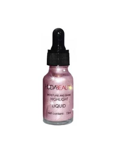Iluminator lichid Huda Beauty, moisture and shine, roz
