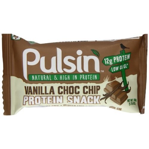 Baton proteic cu vanilie & ciocolata 50gr pulsin