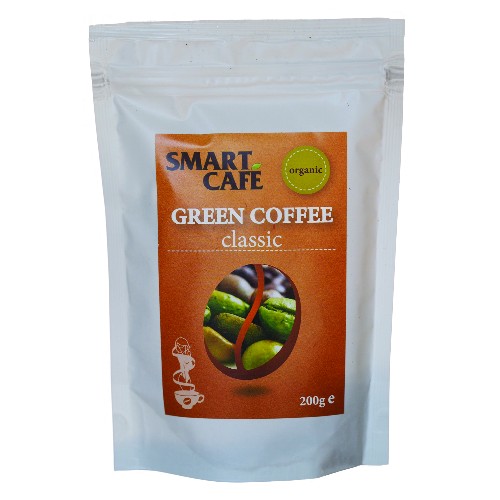 Cafea verde macinata clasic bio 200gr dragon superfoods