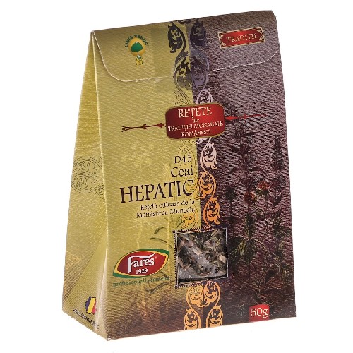 Ceai- retete monahale - hepatic 50g fares