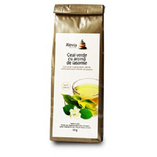 Ceai verde cu aroma de iasomie 50gr alevia