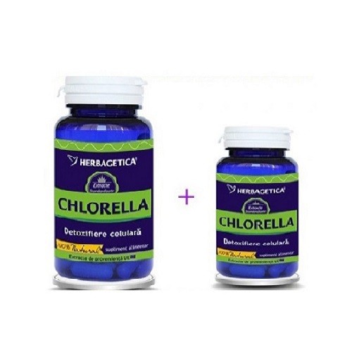 Chlorella 60+30cps herbagetica