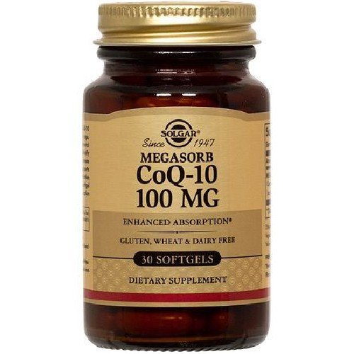 Coenzyme q-10 100mg 30cps solgar