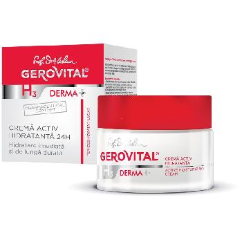 Crema activ hidratanta 24h 50ml gerovital