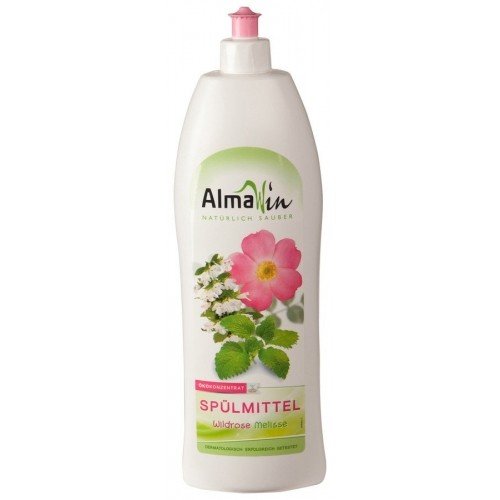 Detergent de vase cu trandafir salbatic si melisa 500ml almawin
