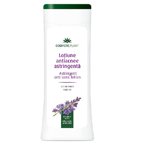 Lotiune antiacneica cu salvie cosmetic plant 200ml