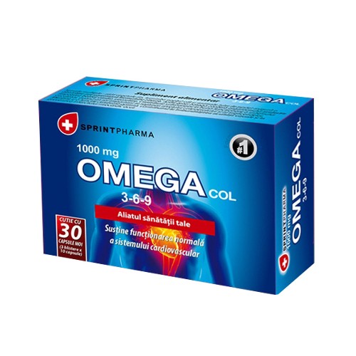 Omegacol 3-6-9 30cps sprint pharma