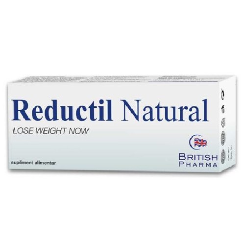 Reductil natural 30cps british pharma