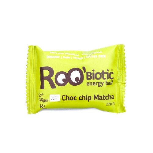 Roobiotic bila energetica cu probiotice -ciocolata si matcha 22g