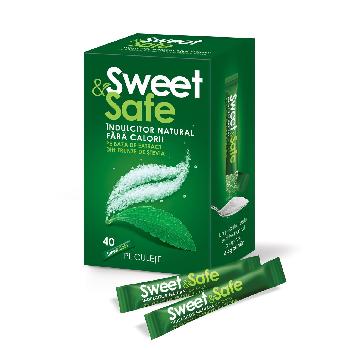 Sweet & safe (stevia indulcitor) 40plicuri sly diet 