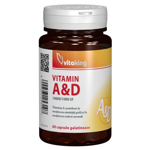 Vitamina a&d 60cps vitaking