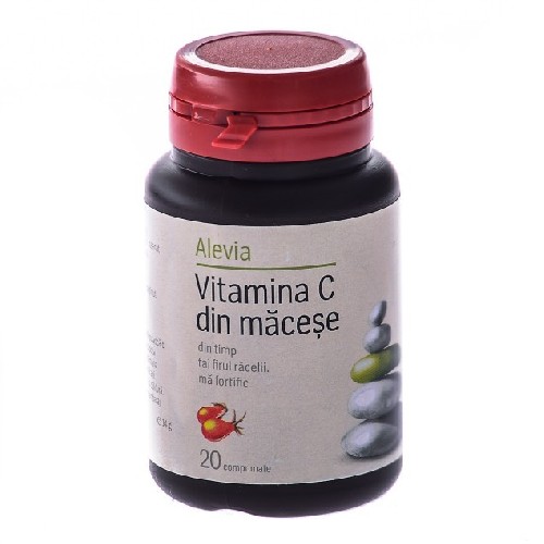 Vitamina c natural macese 20cpr alevia