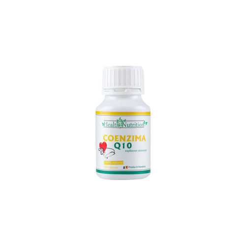 Coenzima q10 100% naturala, 120 capsule | health nutrition
