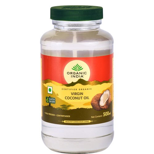 Ulei de cocos organic extra virgin, extras la rece, 500ml eco| organic india