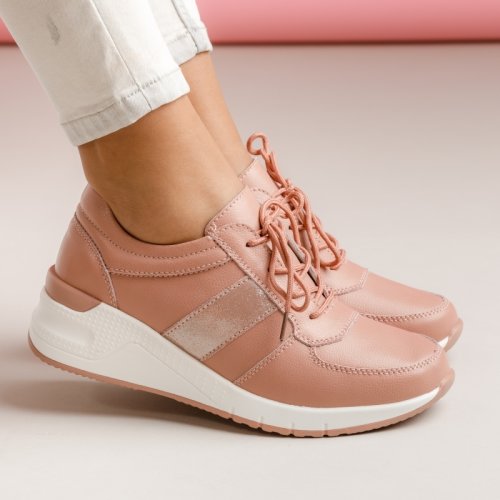 Pantofi dama piele patricia roz #2332m