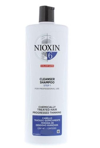 Nioxin 6 cleanser sampon anticadere puternica pentru par tratat chimic 300ml 