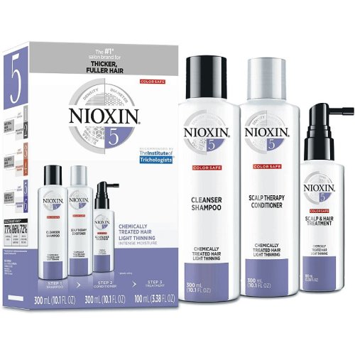 Nioxin system 5 pachet anticadere pentru par tratat chimic 700ml