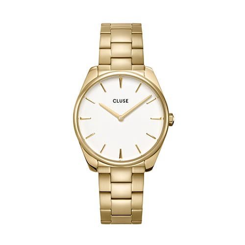 Ceas cluse - féroce cw0101212005 steel white/gold