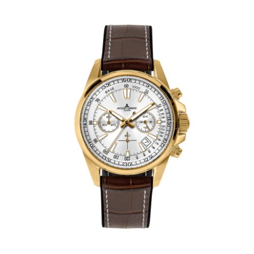 Ceas jacques lemans - 1-2117f ss/steel ip/gold